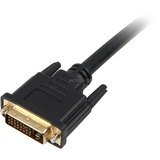 Sharkoon DVI-D kabel Zwart, 1 meter