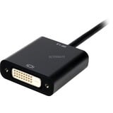 Sharkoon DisplayPort 1.2 > DVI24+1 kabel Zwart, 0,15 meter