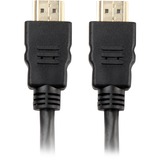 Sharkoon High Speed HDMI kabel met Ethernet Zwart, 10 meter, 4K, Verguld