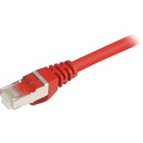 Sharkoon Patchkabel SFTP, RJ-45 met Cat.6 Rood, 0,5 meter