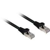 Sharkoon Patchkabel SFTP, RJ-45 met Cat.6a Zwart, 15 meter, Halogeenvrij