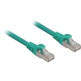 Sharkoon Patchkabel SFTP, RJ-45 met Cat.6a Groen, 3 meter, Halogeenvrij