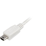 Sharkoon USB-A 2.0 > Mini USB-B kabel Wit, 1,5 meter	