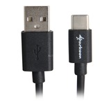 Sharkoon USB-A 2.0 - USB-C kabel Zwart, 0,5 meter	