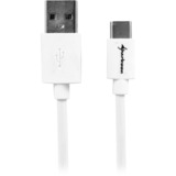 Sharkoon USB-A 2.0 - USB-C kabel Wit, 2 meter