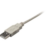 Sharkoon USB-A 2.0 naar USB-B kabel Grijs, 0,5 meter