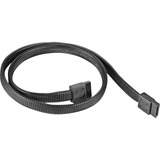 SilverStone SATA III Kabel 50cm Zwart, 6GB/s, CP07, Retail