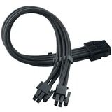 SilverStone SilvStone SST-PP07E-EPS8B verlengkabel Zwart