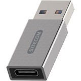 Sitecom CN-397 USB-A to USB-C Adapter Grijs