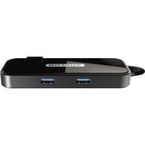 Sitecom USB-C to HDMI + Gigabit LAN Adapter Zwart