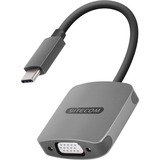 Sitecom USB Type-C to VGA Adapter Grijs, CN-371