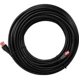goobay Cat.6 netwerkkabel Zwart, 15 meter, U/UTP, Outdoor