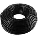 goobay Cat.6 netwerkkabel Zwart, 100 meter, U/UTP, Outdoor