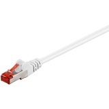 goobay Cat.6 netwerkkabel Wit, 3 meter, S/FTP (PiMF), RJ-45
