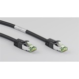 goobay Cat.8.1 netwerkkabel Zwart, 5 meter, S/FTP (PiMF), RJ-45