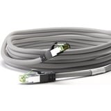 goobay Cat.8.1 netwerkkabel Grijs, 0,25 meter, S/FTP (PiMF), RJ-45