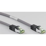 goobay Cat.8.1 netwerkkabel Grijs, 0,5 meter, S/FTP (PiMF), RJ-45
