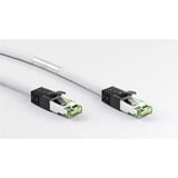 goobay Cat.8.1 netwerkkabel Wit, 0,5 meter, S/FTP (PiMF), RJ-45