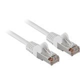 goobay Patchkabel RJ-45 F/UTP met Cat.5e Wit, 25 meter