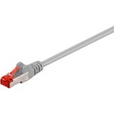 goobay Patchkabel RJ-45 S/FTP met Cat.6 Grijs, 25 meter