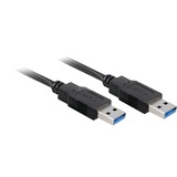 goobay USB 3.0 Kabel Zwart, 3 m