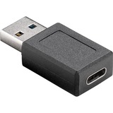 goobay USB-A 3.0 SuperSpeed > USB-C adapter Zwart