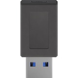 goobay USB-A 3.0 SuperSpeed > USB-C adapter Zwart