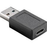 goobay USB-A naar USB-C adapter Zwart