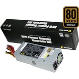 Shuttle PC61J, 300 Watt voeding Zilver, 1x PCIe