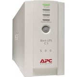 APC Back-UPS 500VA noodstroomvoeding ups Beige, 4x C13 uitgang, USB, BK500EI, Retail