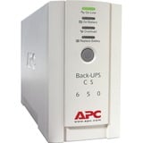 APC Back-UPS 650VA noodstroomvoeding ups Beige, 4x C13 uitgang, USB, BK650EI, Retail