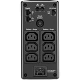 APC Back-UPS Pro BR 900VA, AVR, LCD ups Zwart, 6x C13