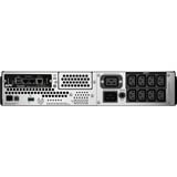 APC Smart-UPS 3000VA noodstroomvoeding ups Zwart, 8x C13, 1x C19, USB, 2U, NMC, SMT3000RMI2UNC