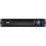 APC Smart-UPS C 1000VA LCD RM 2U 230V ups Zwart