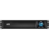 APC Smart-UPS C 1500VA LCD RM 2U 230V ups Zwart