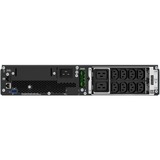 APC Smart-UPS On-Line 2200VA noodstroomvoeding Zwart, 8x C13, 2x C19 uitgang, rackmountable, 2U, SRT2200RMXLI