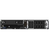 APC Smart-UPS On-Line 3000VA noodstroomvoeding ups Zwart, 8x C13, 2x C19 uitgang, rackmountable, SRT3000RMXLI