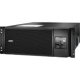 APC Smart-UPS On-Line 6000VA noodstroomvoeding ups Zwart, 6x C13, 4x C19, hardwire 1 fase uitgang, rackmountable, Embedded NMC