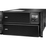 APC Smart-UPS On-Line 8000VA noodstroomvoeding ups Zwart, 6x C13, 4x C19, hardwire 1 fase uitgang, rackmountable, Embedded NMC, SRT8KRMXLI