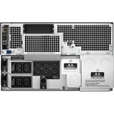 APC Smart-UPS On-Line 8000VA noodstroomvoeding ups Zwart, 6x C13, 4x C19, hardwire 1 fase uitgang, rackmountable, Embedded NMC, SRT8KRMXLI