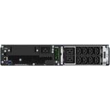 APC Smart-UPS On-Line SRT2200RMXLI - 2,2kW/VA ups Zwart, 8x C13, 2x C19 uitgang, rackmountable, 2U