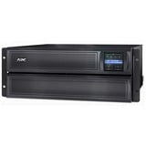 APC Smart-UPS X SMX3000HV Noodstroomvoeding ups Zwart, 3000VA, 8x C13, 2x C19 uitgang, USB, short depth