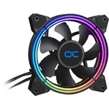 Alphacool Eiszyklon Aurora LUX PRO Digital RGB case fan Zwart, 4-pins PWM fan-connector