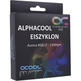 Alphacool Eiszyklon Aurora RGB LT case fan Zwart/transparant