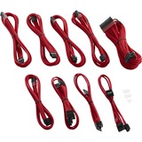 Cablemod PRO ModMesh C-Series AXi, HXi & RM Cable Kit (Yellow Label) kabelmanagement Rood, 13-delig