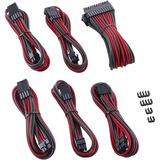 Cablemod PRO ModMesh Cable Extension Kit kabelmanagement Carbon/rood, 10-delig
