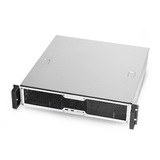 Chenbro RM24200-L Rack behuizing Zilver/zwart | 2x USB-A 3.2 (5 Gbit/s)