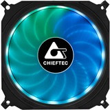 Chieftec CF-1225RGB case fan Zwart/wit