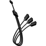 Cooler Master 1-to-3 RGB splitter kabel splitterkabel Zwart