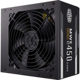 Cooler Master MWE 450 Bronze - V2 230V, 450 Watt voeding Zwart, 2x PCIe